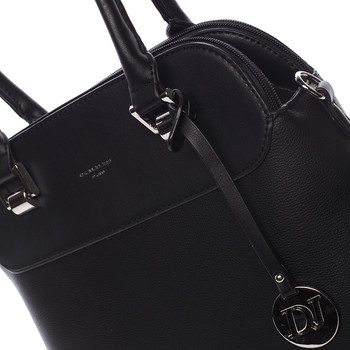 Středně velká černá dámská kabelka přes rameno - David Jones Airie