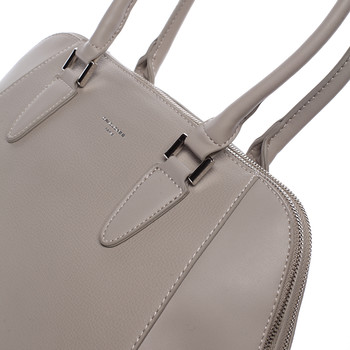 Trendy kabelka přes rameno šedá - David Jones Jaylee