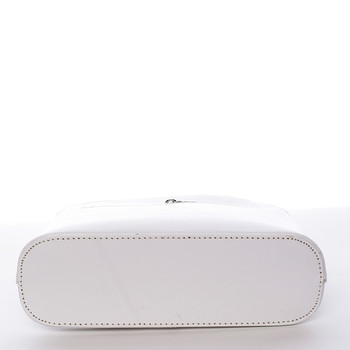 Bílá kožená crossbody kabelka - ItalY Marla