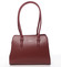 Elegantní dámská tmavě červená kabelka přes rameno - David Jones Jade