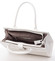 Luxusní a elegantní bílá perforovaná kabelka - David Jones Narella
