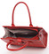 Luxusní a elegantní červená perforovaná kabelka - David Jones Narella