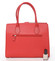 Luxusní a elegantní červená perforovaná kabelka - David Jones Narella