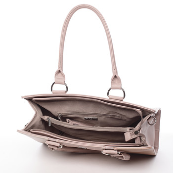 Luxusní dámská kabelka přes rameno růžová - David Jones Akebah