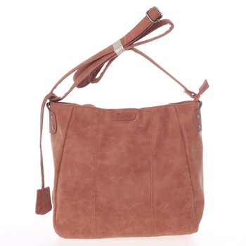 Dámská kvalitní starorůžová crossbody taška - Piace Molto Loreta