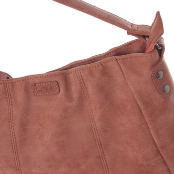 Dámská kvalitní starorůžová crossbody taška - Piace Molto Loreta