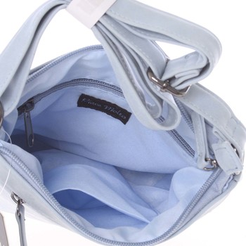 Dámská elegantní crossbody kabelka světle modrá - Piace Molto Narah