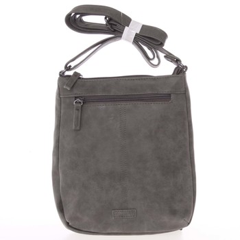 Dámská elegantní crossbody kabelka tmavě šedá - Piace Molto Narah