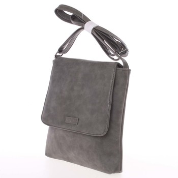 Dámská elegantní crossbody kabelka šedá - Piace Molto Narcissa