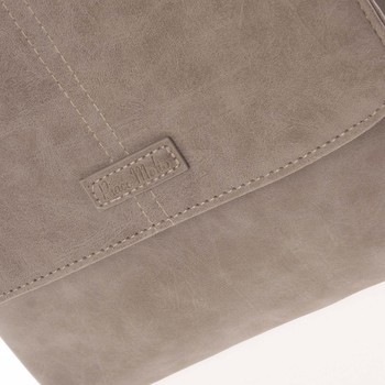Dámská elegantní crossbody kabelka taupe - Piace Molto Narcissa