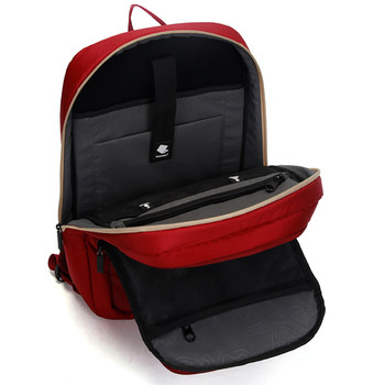 Kvalitní školní a cestovní batoh červený - Travel plus 0100