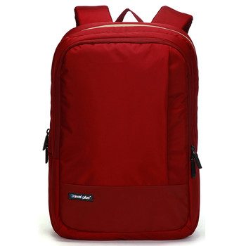 Kvalitní školní a cestovní batoh červený - Travel plus 0100