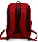 Kvalitní školní a cestovní batoh červený - Travel plus 0100