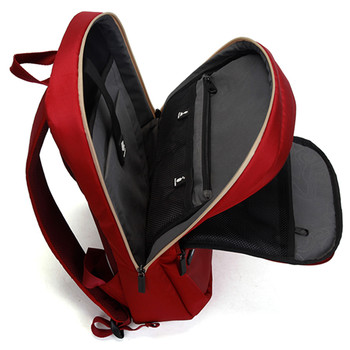 Kvalitní školní a cestovní batoh červený - Travel plus 0100