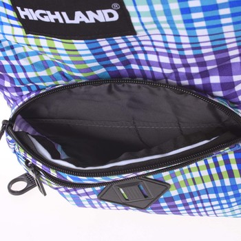 Velký fialový originální a stylový batoh - Highland 8275