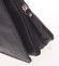 Stylová pánska kožená taška na doklady černá - Gerard Henon Melesio