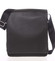 Stylová pánska kožená taška přes rameno černá - Gerard Henon Mikol