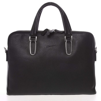 Luxusní kožená taška černá - Gerard Henon Edmond
