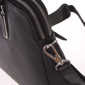 Luxusní kožená taška černá - Gerard Henon Edmond