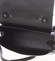 Unikátní černý dámský kožený batoh/kabelka - ItalY Nicoletta