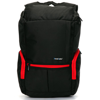Velký cestovní černý batoh - Travel plus 0069