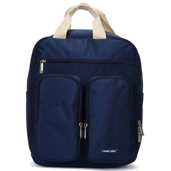 Plně funkční dámský batoh tmavě modrý - Travel Plus 0632