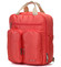 Plně funkční dámský batoh lososový - Travel Plus 0632