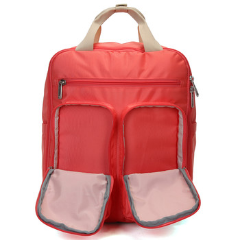 Plně funkční dámský batoh lososový - Travel Plus 0632