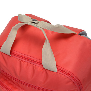 Plně funkční dámský batoh lososový - Travel Plus 0632
