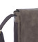 Světle hnědá stylová crossbody kožená taška - Delami 1246