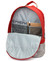 Moderní červený školní a cestovní batoh - Travel plus 0617