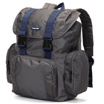 Velký šedý cestovní batoh - Travel plus 7503