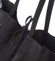 Dámská černá kožená kabelka přes rameno - ItalY Noox