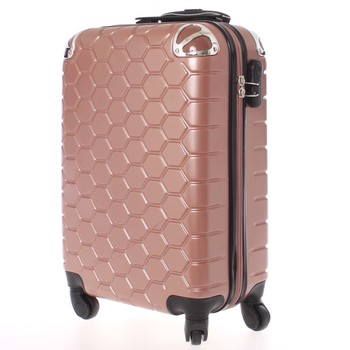 Růžový cestovní kufr pevný - Ormi Hive L