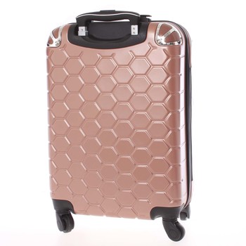 Růžový cestovní kufr pevný - Ormi Hive L