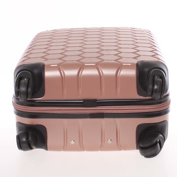 Růžový cestovní kufr pevný - Ormi Hive L