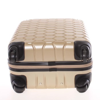 Zlatý cestovní kufr pevný - Ormi Hive S