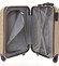 Zlatý cestovní kufr pevný - Ormi Hive M
