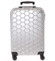Stříbrný cestovní kufr pevný - Ormi Hive M