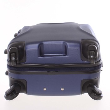 Originální pevný cestovní kufr tmavě modrý - Ormi Cross M
