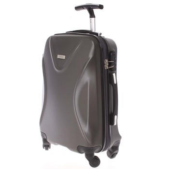 Originální pevný cestovní kufr tmavě šedý - Ormi Cross S
