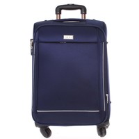 Elegantní modrý látkový kufr - Ormi Sleek L
