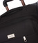 Elegantní černý látkový kufr - Ormi Sleek S