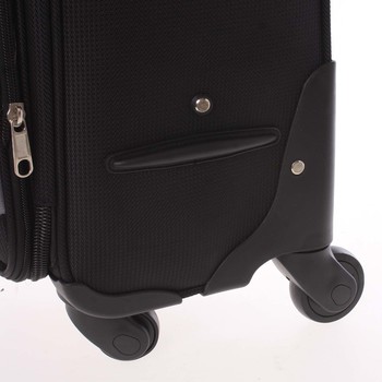 Elegantní černý látkový kufr - Ormi Sleek S