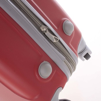 Pevný cestovní kufr červený - Lumi Evenger L