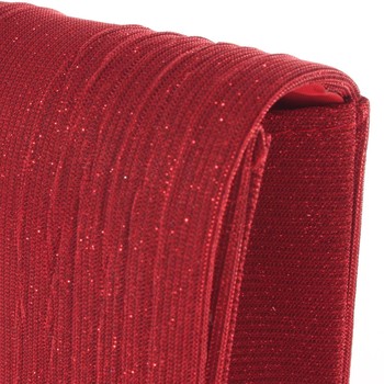 Elegantní dámské glitterové psaníčko červené - Delami L023