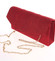 Elegantní dámské glitterové psaníčko červené - Delami L023