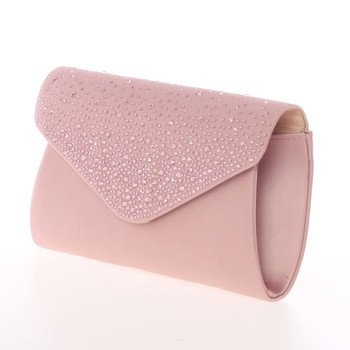 Originální dámské psaníčko tmavě růžové - Delami D683