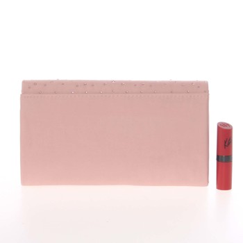 Originální dámské psaníčko tmavě růžové - Delami D683