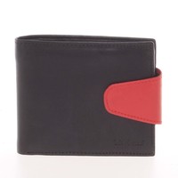 Pánská kožená peněženka černá - Delami 11816